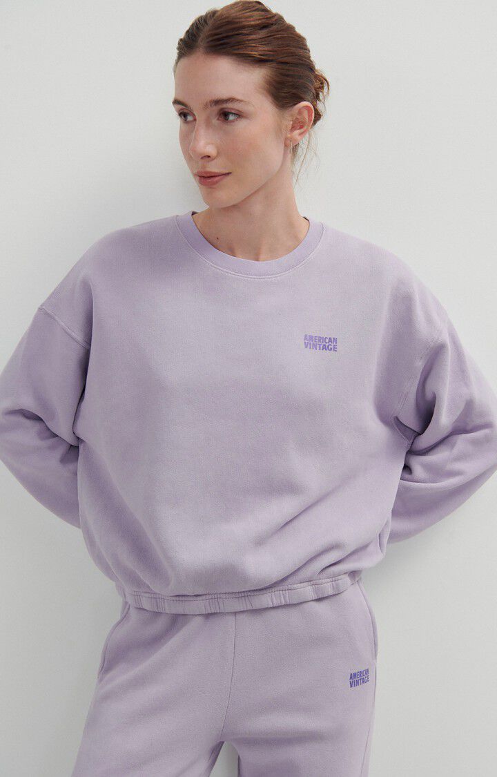 Damessweater Izubird, BLAUWEREGEN VINTAGE, hi-res-model