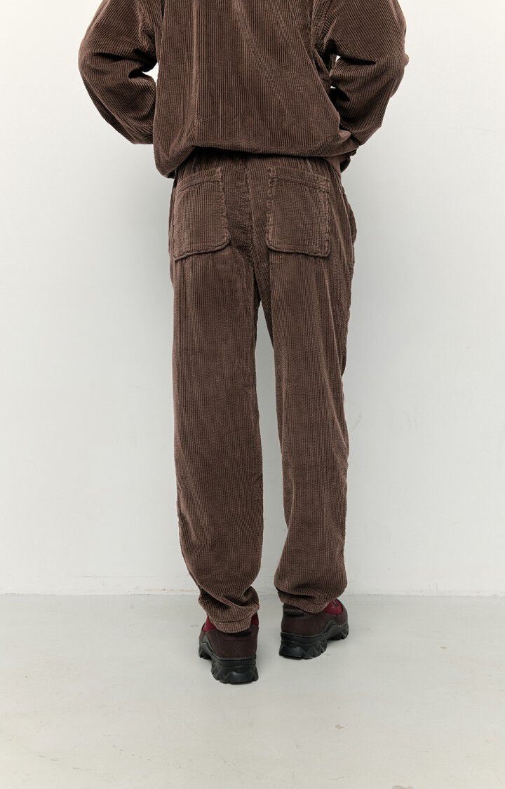 Men's trousers Padow, CHOCOLATE, hi-res-model