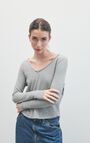 T-shirt femme Sonoma, GRIS CHINE, hi-res-model