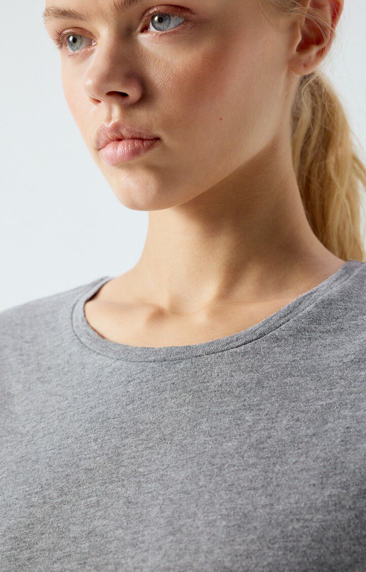 Damen-T-Shirt Lirk - ANTHRAZIT MELIERT - Grau - S