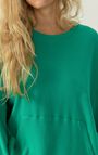 Women's sweatshirt Luto, LAMB'S LETTUCE, hi-res-model