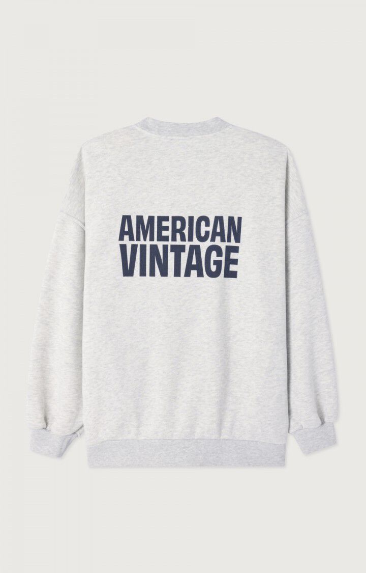 Unisex sweater Baptown - 20 years, GRIJS GEVLEKT, hi-res