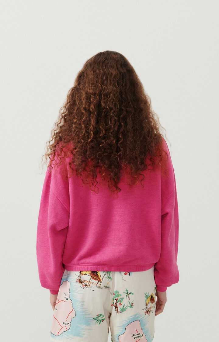 Damessweater Doven, OVERGEVERFD FUCHSIA, hi-res-model
