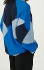 Women's jumper Pinobery, JACQUARD BLUE, hi-res-model