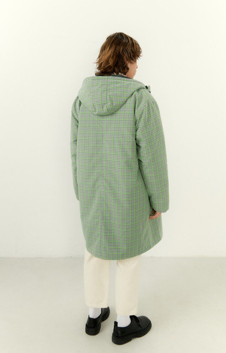 Men's coat Etiz, GREEN PRINCE OF WALES, hi-res-model