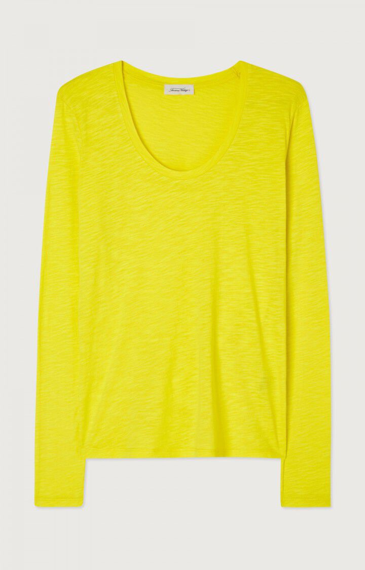 Camiseta mujer Jacksonville - LIM&oacute;N VINTAGE - Amarillo