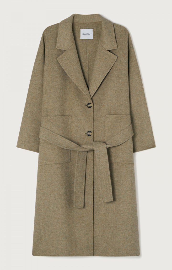 Women's coat Dadoulove, SESAME MELANGE, hi-res