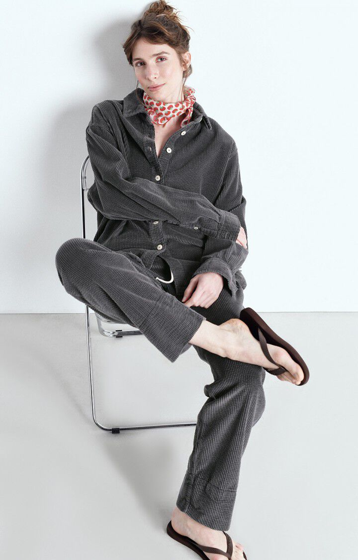 Chemise femme Padow, CARBONE VINTAGE, hi-res-model