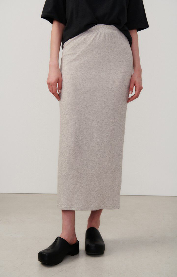 Women's skirt Ruzy, LIGHT GREY MELANGE, hi-res-model