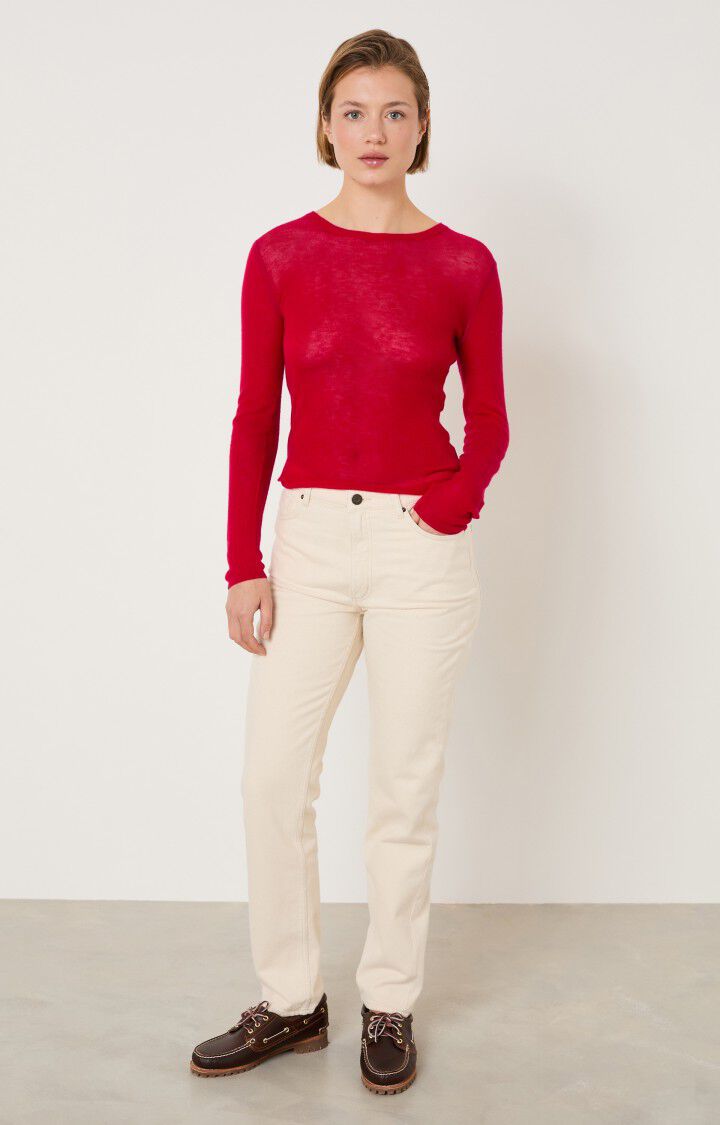 Women's jumper Yocaburn, TOMATO, hi-res-model