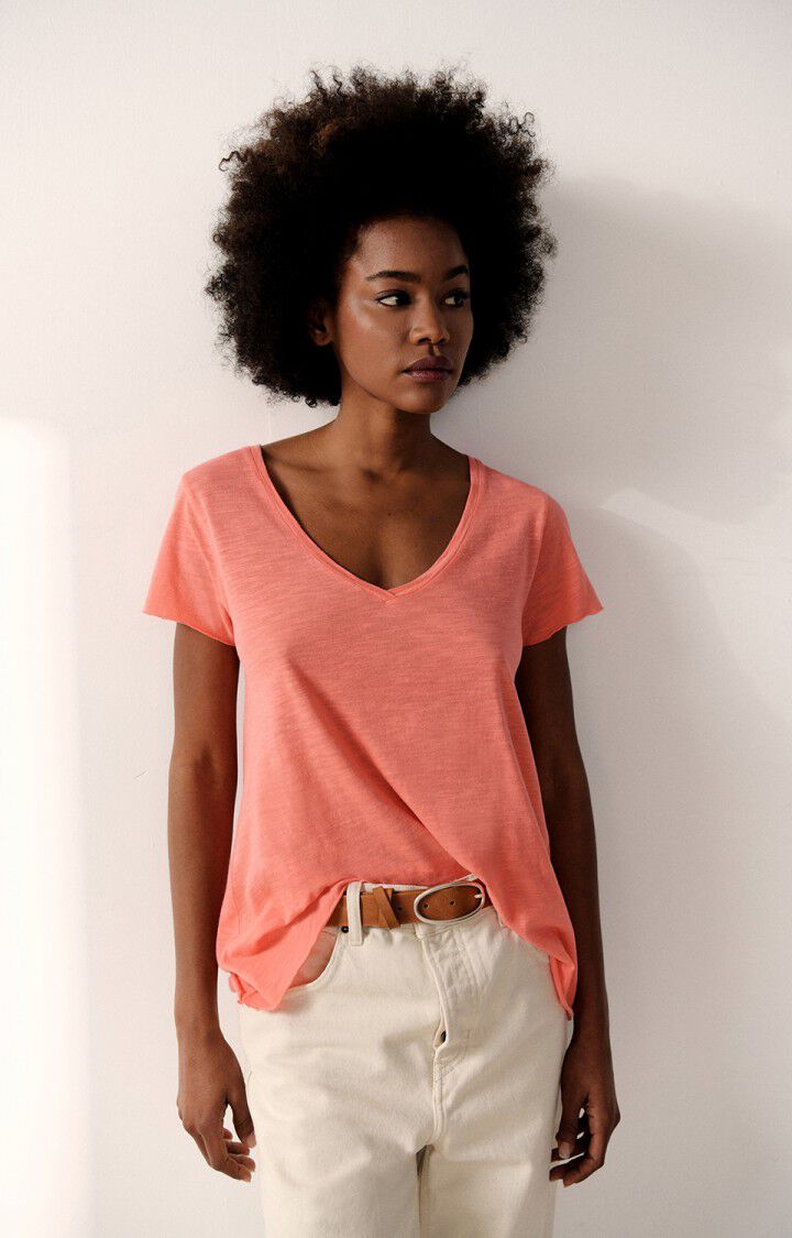 T-shirt femme Jacksonville, DAHLIA VINTAGE, hi-res-model