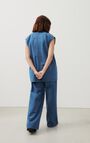 Women's trousers Faow, BLUE, hi-res-model