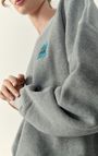 Damessweater Gupcity, GRIJS GEVLEKT, hi-res-model