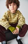 Kid's jumper East, RYE MELANGE JACQUARD, hi-res-model