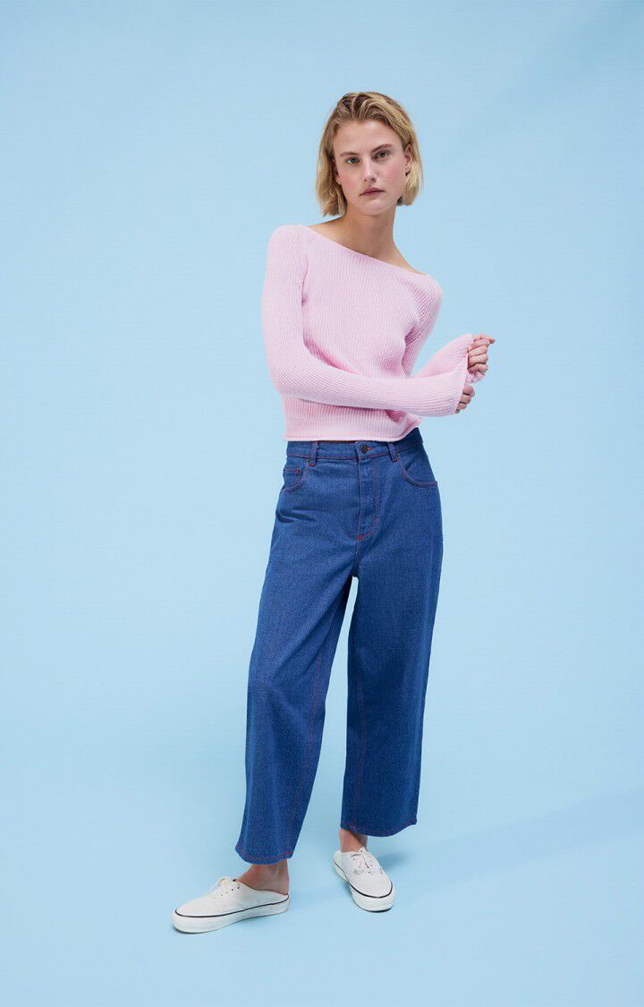 Women's jumper Falyday - PINK POWDER MELANGE - Pink - S