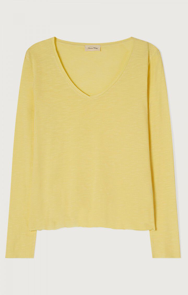 T-shirt femme Jacksonville - GENET VINTAGE - Jaune