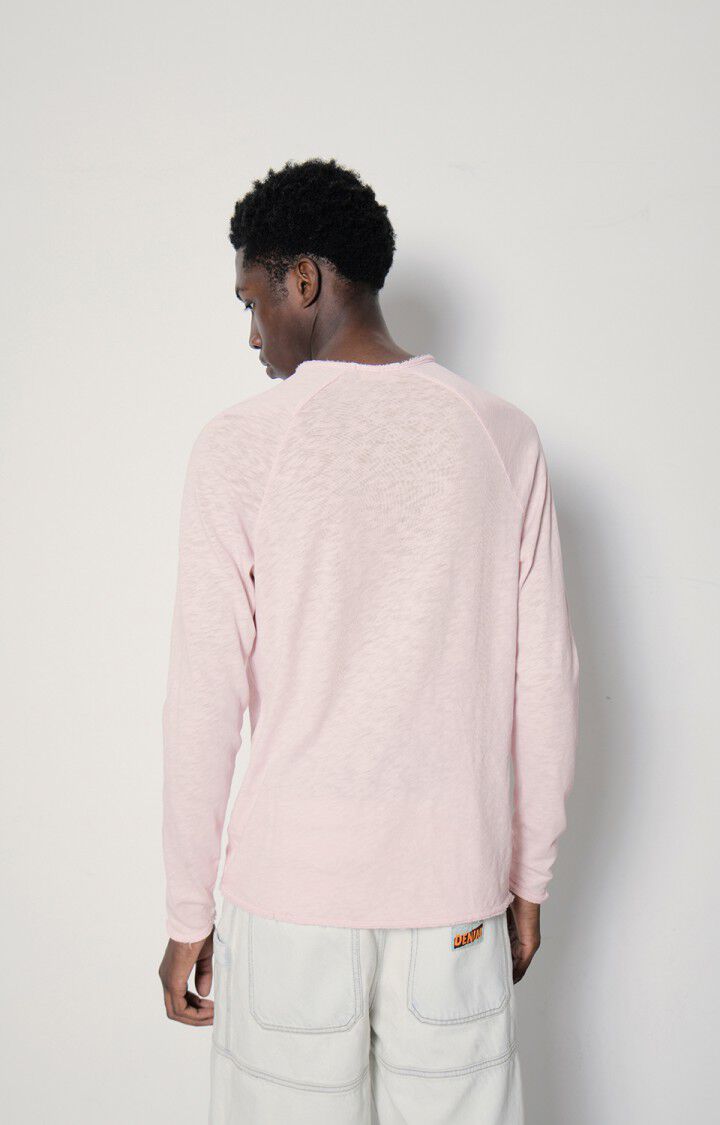 Men's Pink T-Shirts & Polos, Short & Long Sleeve