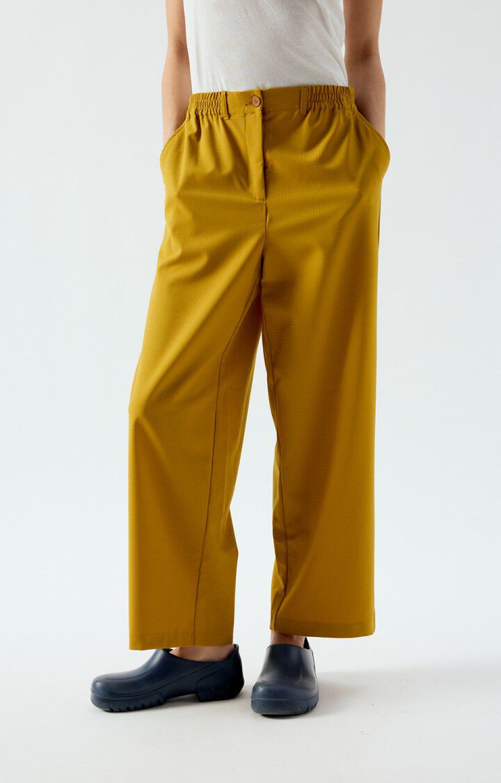 Women's trousers Doacity - CUMIN - Yellow