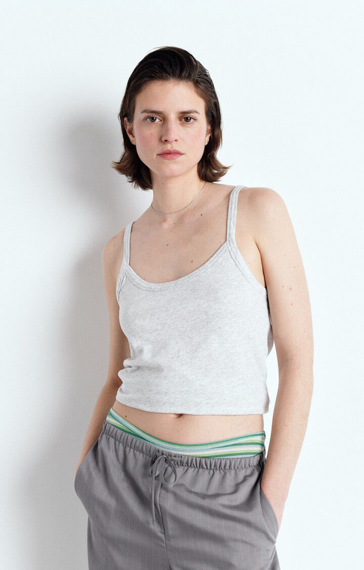Women's tank top Gamipy - POLAR MELANGE - Grey