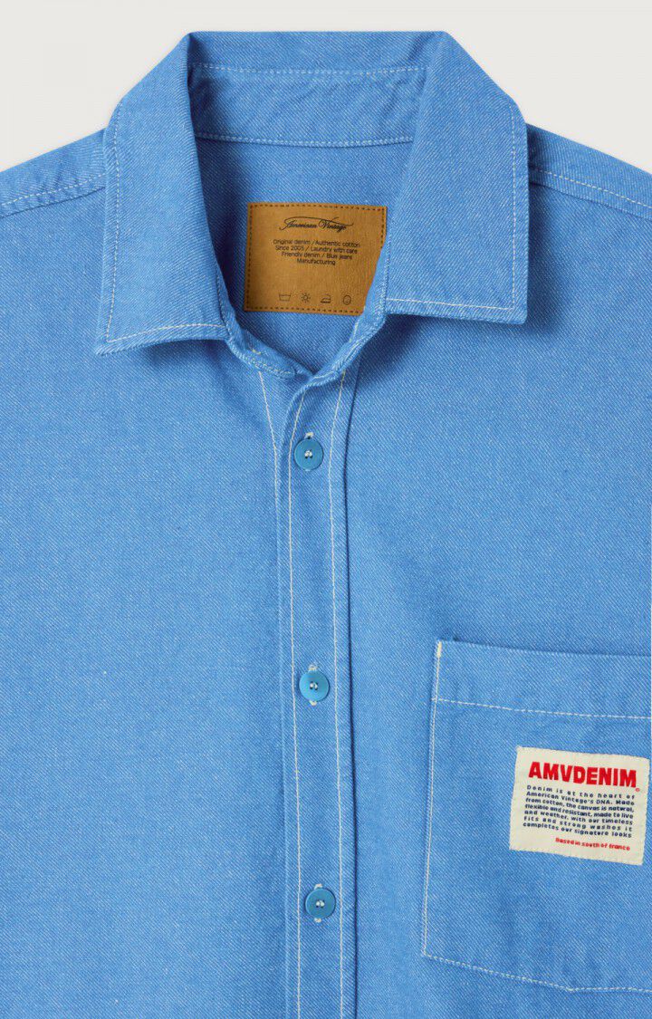 Men's shirt Pusway, WATERFALL, hi-res