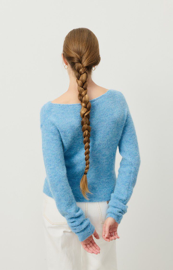 Women's jumper East - MELANGE SKY - S