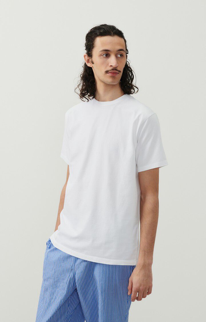Unisex's t-shirt Fizvalley "Firenze" - WHITE - White - XS