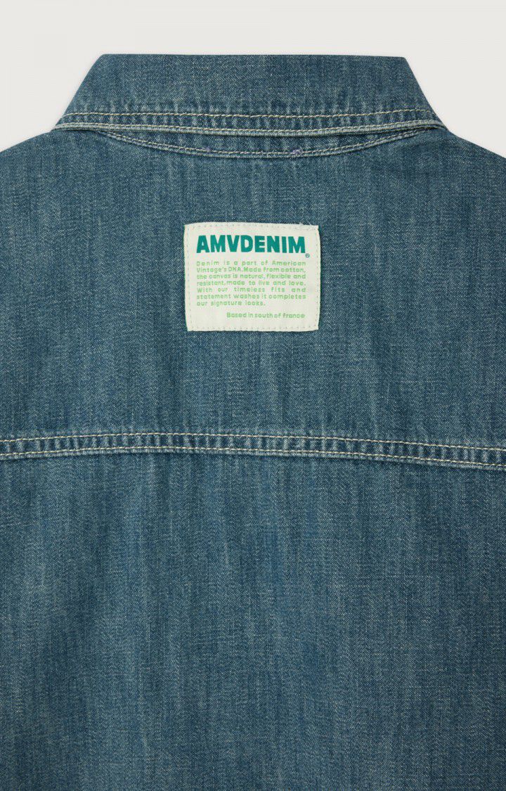 Women's shirt Ydopark - MEDIUM GREEN CAST - Blue