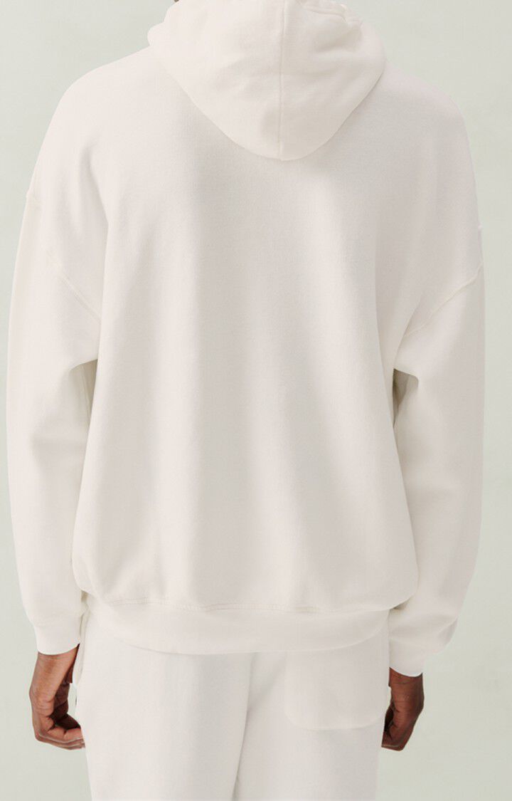 Men's hoodie Izubird - VINTAGE MILK - White