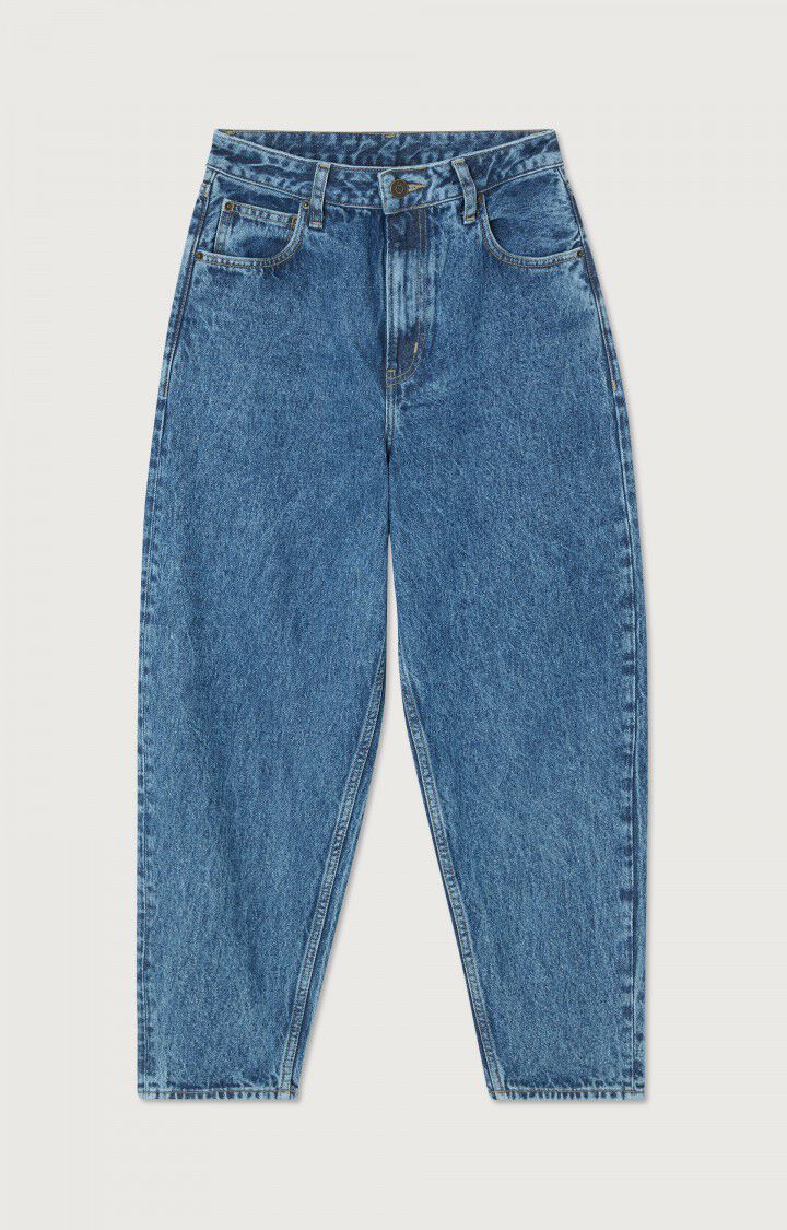 Women's big carrot jeans Ivagood - BLUE STONE - Blue