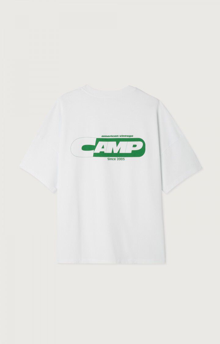 Men's t-shirt Fizvalley, WHITE AND GREEN, hi-res