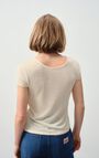 T-shirt femme Geky, BISCUIT CHINE, hi-res-model