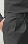 Men's trousers Kabird, MELANGE CHARCOAL, hi-res-model