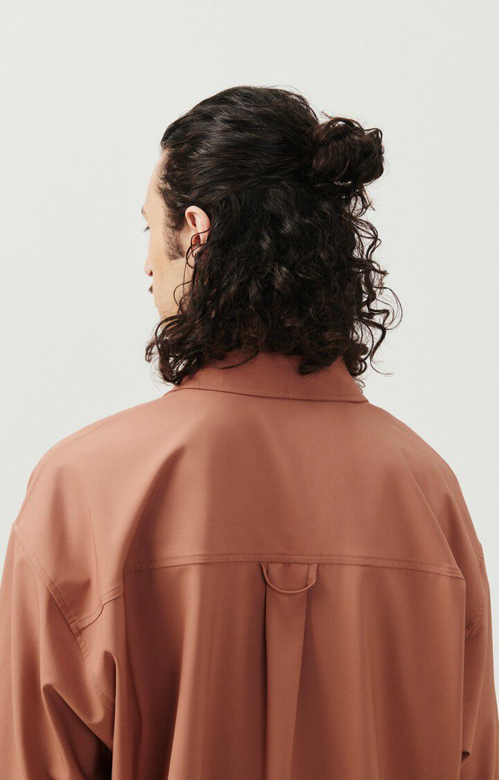 Men's shirt Kabird, CHESTNUT SPREAD, hi-res-model