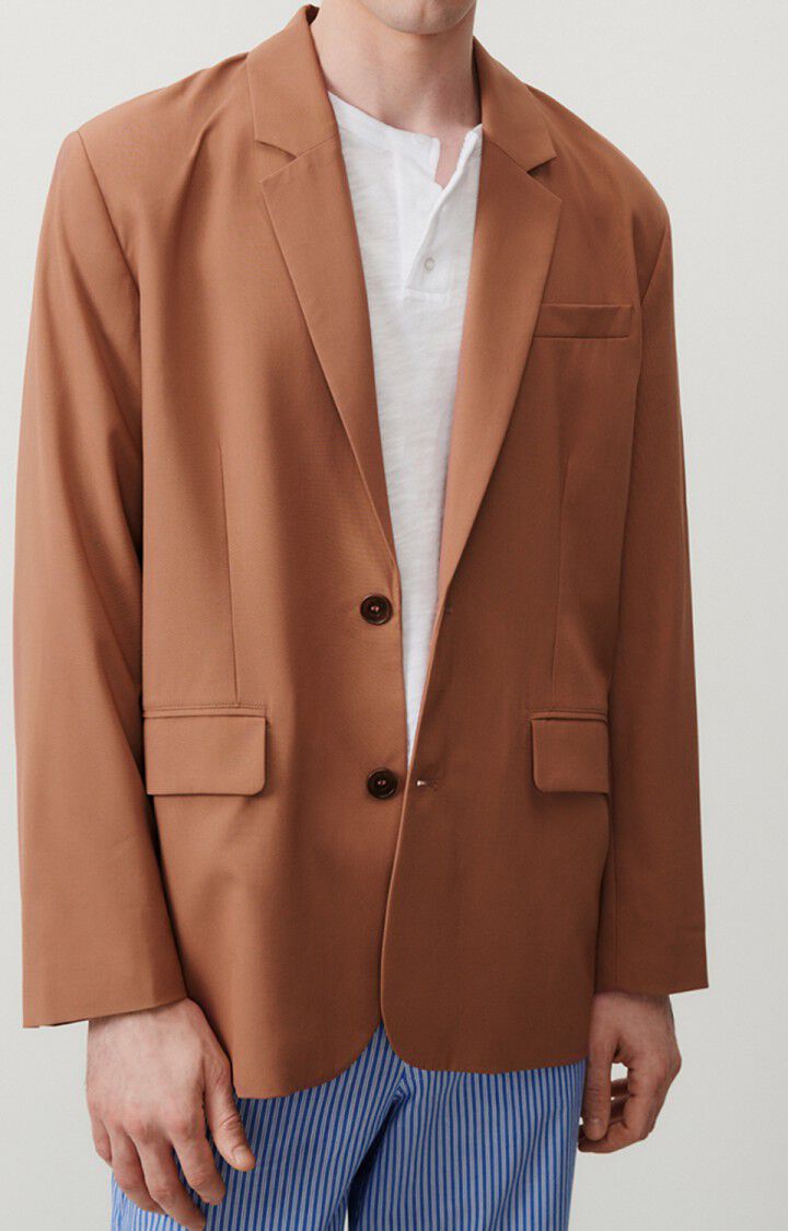 Men's blazer Kabird - CHESTNUT SPREAD - Brown - S