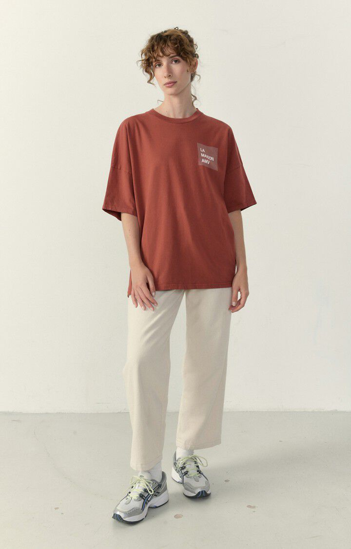 Camiseta mixta Fizvalley, CHATAIGNIER, hi-res-model