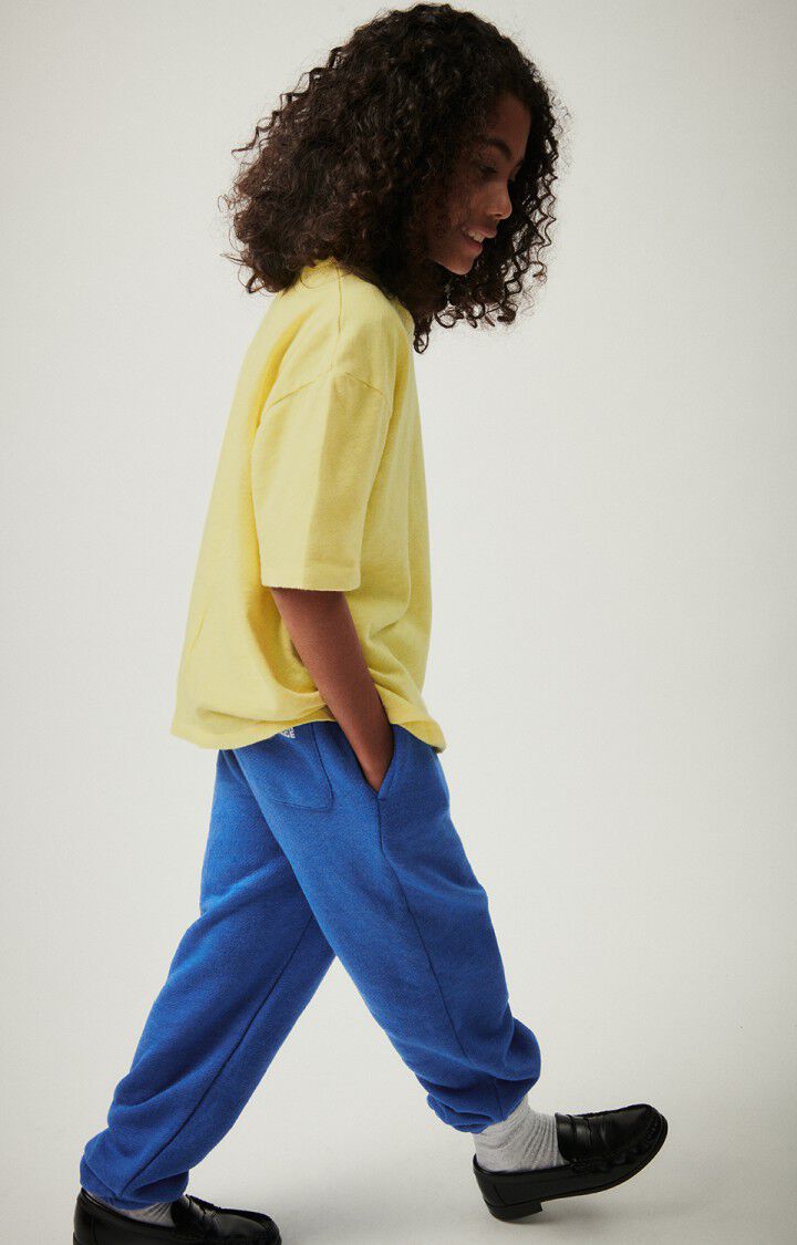 Kid's joggers Doven, OVERDYED ROYAL BLUE, hi-res-model
