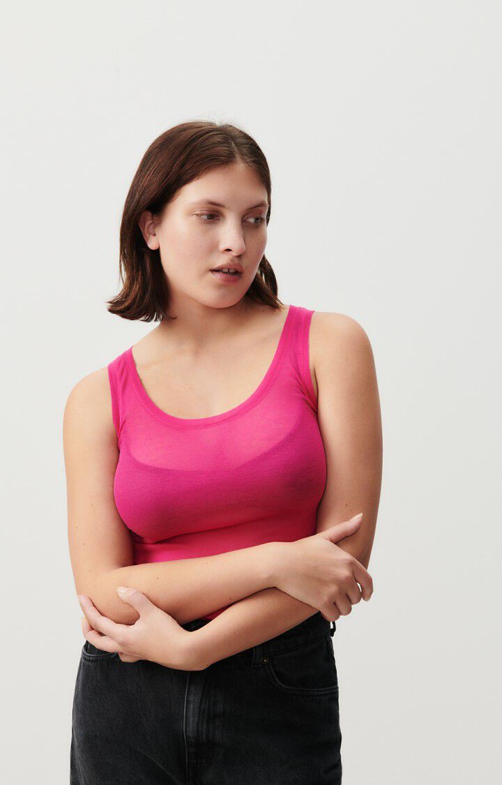 Damentop Massachusetts - FUCHSIE VINTAGE - Rosa - S