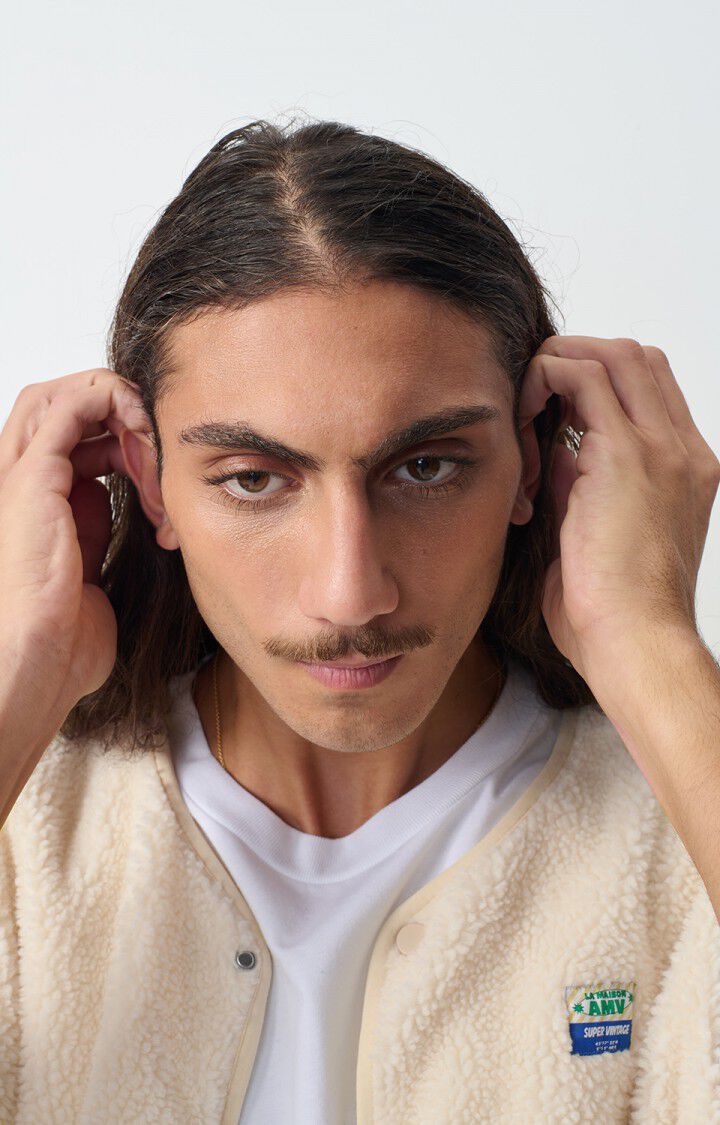 Men's jacket Hoktown - ECRU 0 Sleeveless Beige - E26 | American