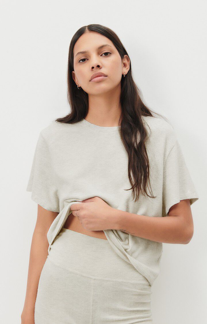 Damen-T-Shirt Ypawood, GRAU MELIERT, hi-res-model