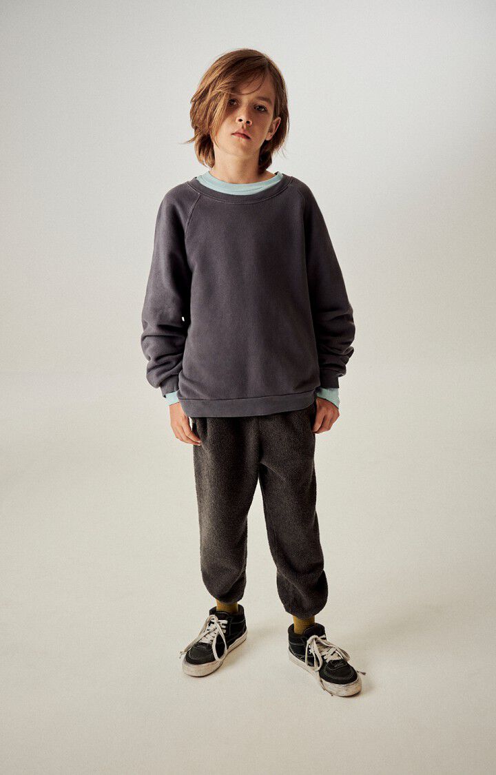 Kid's sweatshirt Izubird, CARBON VINTAGE, hi-res-model