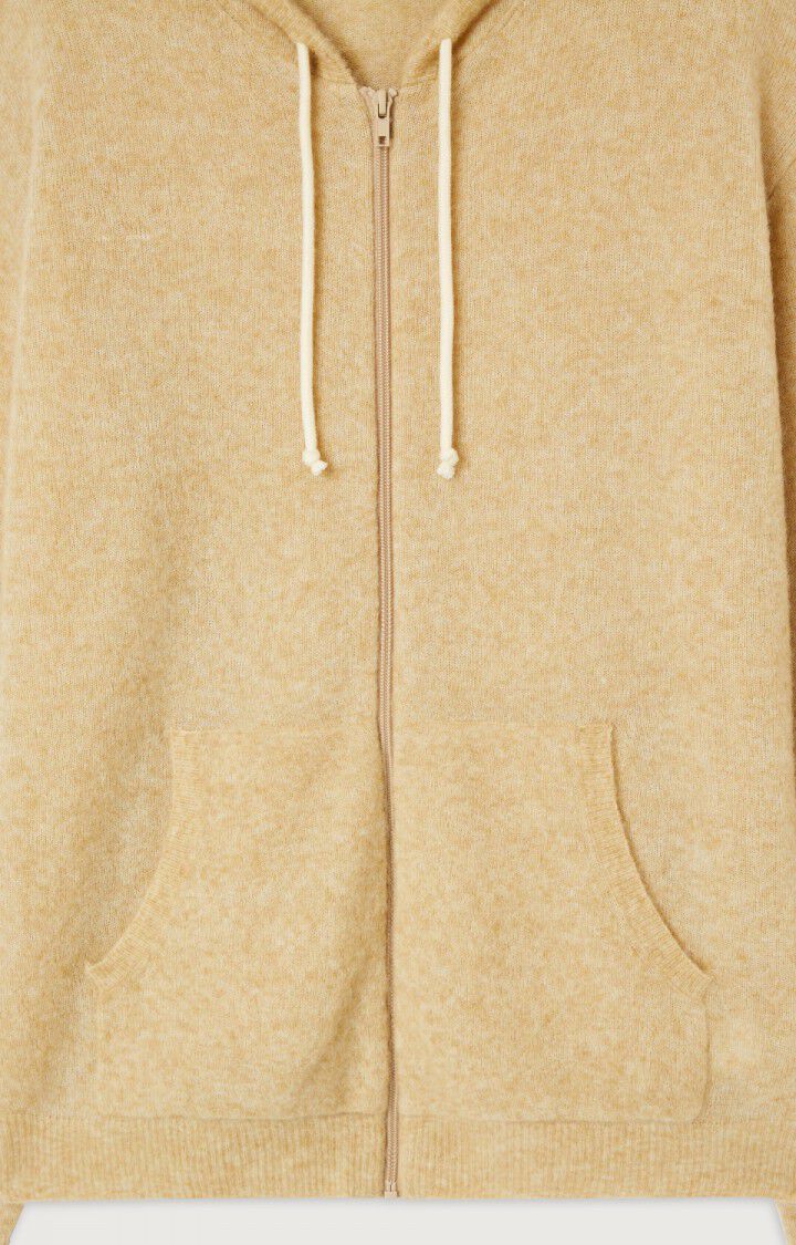 Men's cardigan Razpark, BEIGE MULTIMELANGE, hi-res