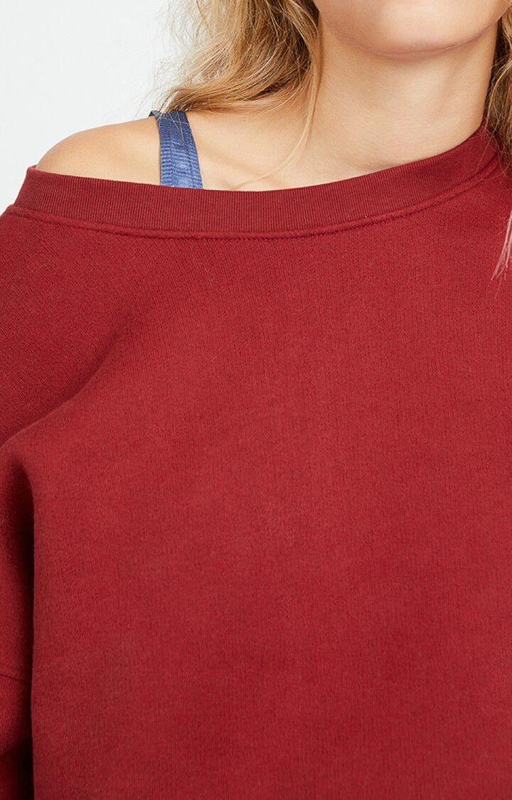 Women's sweatshirt Ikatown, BERRY, hi-res-model