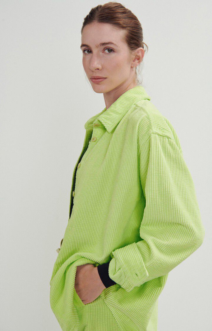 Women's shirt Padow, VINTAGE FLUORESCENT YELLOW, hi-res-model