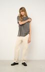 Damen-T-Shirt Vegiflower, METALL, hi-res-model