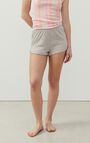 Women's shorts Ruzy, LIGHT GREY MELANGE, hi-res-model