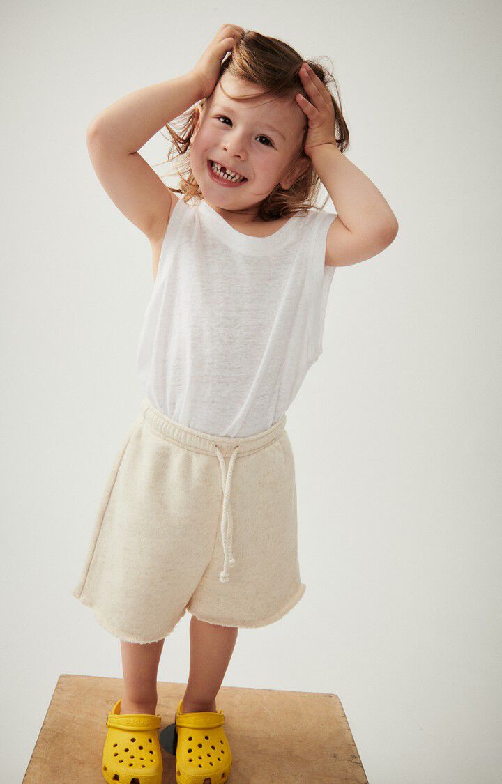 Kid's shorts Itonay, ECRU MELANGE, hi-res-model