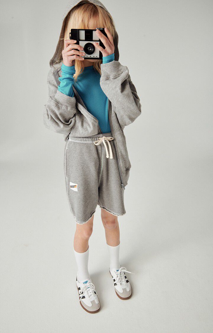 Kid's shorts Gupcity, HEATHER GREY, hi-res-model
