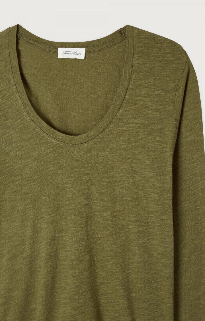 T-shirt femme Jacksonville - BUISSON VINTAGE - Vert - XS