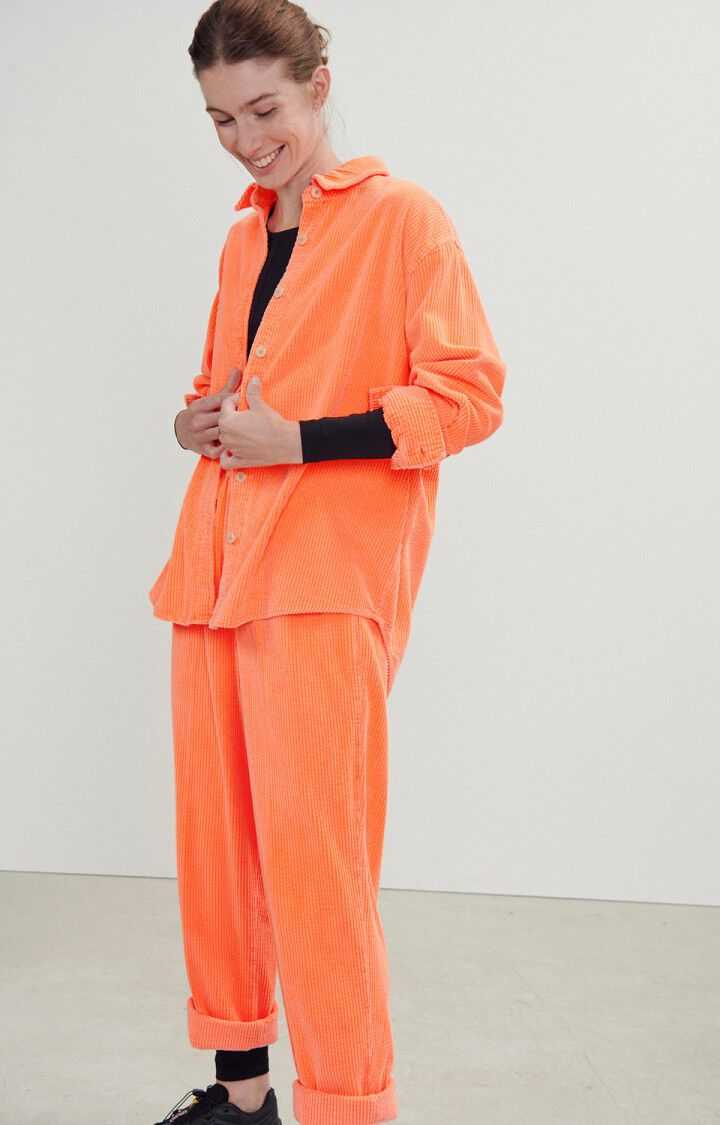 Damenbluse Padow, LEUCHTENDES ORANGE, hi-res-model