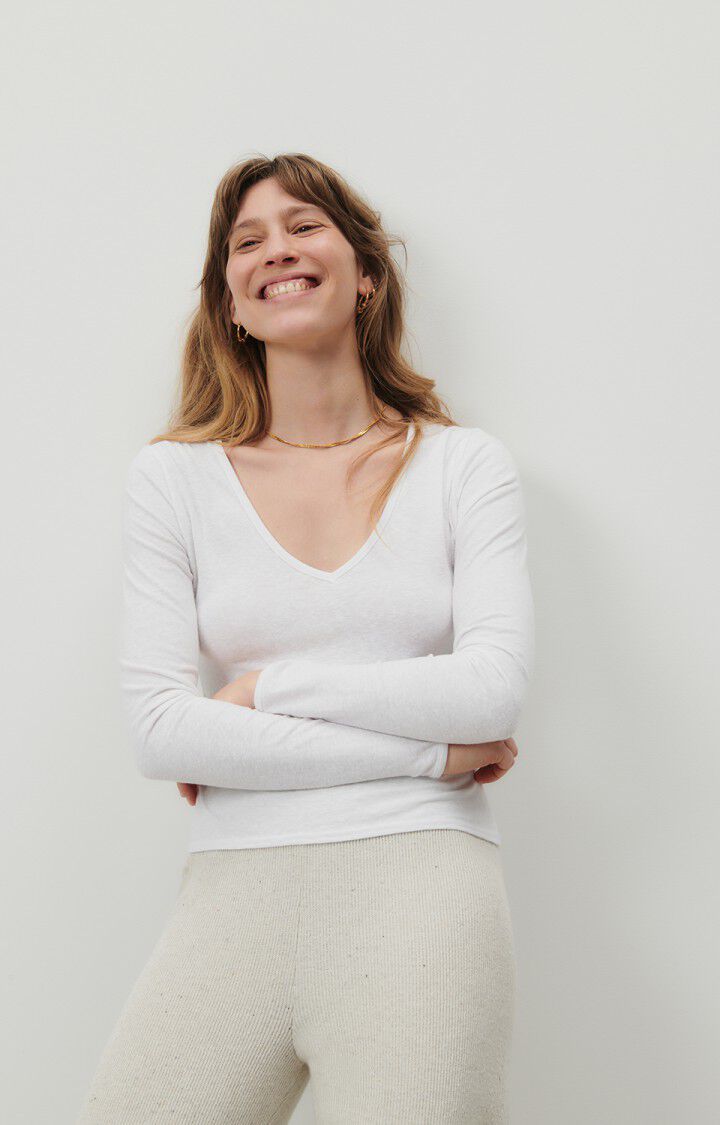Women's t-shirt Seyes, WHITE, hi-res-model